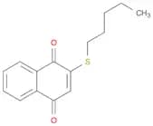 1,4-Naphthalenedione, 2-(pentylthio)-