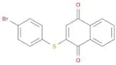 1,4-Naphthalenedione, 2-[(4-bromophenyl)thio]-