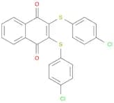 1,4-Naphthalenedione, 2,3-bis[(4-chlorophenyl)thio]-