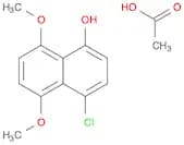 1-Naphthalenol, 4-chloro-5,8-dimethoxy-, acetate