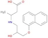 Butanoic acid, 3-[[2-hydroxy-3-(1-naphthalenyloxy)propyl]amino]-