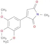 1H-Pyrrole-2,5-dione, 1-methyl-3-(3,4,5-trimethoxyphenyl)-