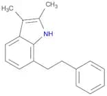 1H-Indole, 2,3-dimethyl-7-(2-phenylethyl)-