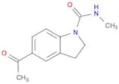 1H-Indole-1-carboxamide, 5-acetyl-2,3-dihydro-N-methyl-