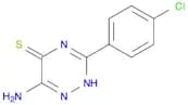 1,2,4-Triazine-5(2H)-thione, 6-amino-3-(4-chlorophenyl)-