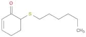 2-Cyclohexen-1-one, 6-(hexylthio)-