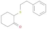 Cyclohexanone, 2-[(2-phenylethyl)thio]-