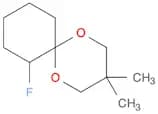 1,5-Dioxaspiro[5.5]undecane, 7-fluoro-3,3-dimethyl-