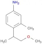 Benzenamine, 4-(2-methoxy-1-methylethyl)-3-methyl-