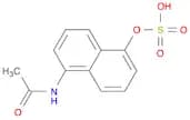Acetamide, N-[5-(sulfooxy)-1-naphthalenyl]-