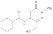Hexanoic acid, 3-[(cyclohexylcarbonyl)amino]-4-oxo-, methyl ester