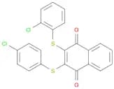1,4-Naphthalenedione, 2-[(2-chlorophenyl)thio]-3-[(4-chlorophenyl)thio]-
