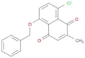 1,4-Naphthalenedione, 8-chloro-2-methyl-5-(phenylmethoxy)-