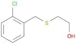Ethanol, 2-[[(2-chlorophenyl)methyl]thio]-
