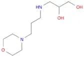 1,2-Propanediol, 3-[[3-(4-morpholinyl)propyl]amino]-