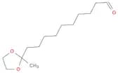 1,3-Dioxolane-2-decanal, 2-methyl-