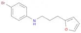 2-Furanpropanamine, N-(4-bromophenyl)-