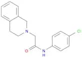 2(1H)-Isoquinolineacetamide, N-(4-chlorophenyl)-3,4-dihydro-