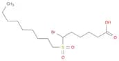 Hexanoic acid, 6-bromo-6-(nonylsulfonyl)-