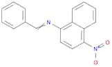 1-Naphthalenamine, 4-nitro-N-(phenylmethylene)-