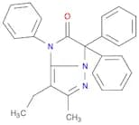 1H-Imidazo[1,2-b]pyrazol-2(3H)-one, 7-ethyl-6-methyl-1,3,3-triphenyl-