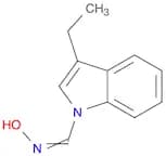 1H-Indole-1-carboxaldehyde, 3-ethyl-, oxime