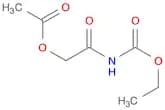 Carbamic acid, [(acetyloxy)acetyl]-, ethyl ester