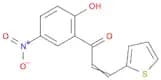 2-Propen-1-one, 1-(2-hydroxy-5-nitrophenyl)-3-(2-thienyl)-