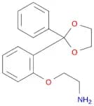 Ethanamine, 2-[2-(2-phenyl-1,3-dioxolan-2-yl)phenoxy]-