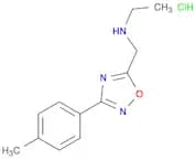 N-{[3-(4-methylphenyl)-1,2,4-oxadiazol-5-yl]methyl}ethanamine hydrochloride