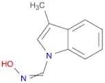 1H-Indole-1-carboxaldehyde, 3-methyl-, oxime