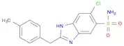 1H-Benzimidazole-5-sulfonamide, 6-chloro-2-[(4-methylphenyl)methyl]-