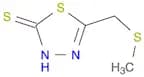 1,3,4-Thiadiazole-2(3H)-thione, 5-[(methylthio)methyl]-