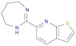 Thieno[2,3-b]pyridine, 6-(4,5,6,7-tetrahydro-1H-1,3-diazepin-2-yl)-