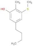 Phenol, 5-butyl-2-methyl-3-(methylthio)-