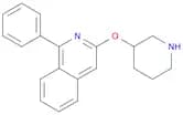Isoquinoline, 1-phenyl-3-(3-piperidinyloxy)-