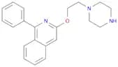 Isoquinoline, 1-phenyl-3-[2-(1-piperazinyl)ethoxy]-