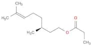 6-Octen-1-ol,3,7-dimethyl-, propanoate, (S)- (9CI)