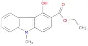 9H-Carbazole-3-carboxylic acid, 4-hydroxy-9-methyl-, ethyl ester
