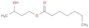 Heptanoic acid, 3-hydroxybutyl ester