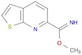 Thieno[2,3-b]pyridine-6-carboximidic acid, methyl ester