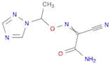 Acetamide, 2-cyano-2-[[1-(1H-1,2,4-triazol-1-yl)ethoxy]imino]-