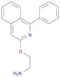 Ethanamine, 2-[(1-phenyl-3-isoquinolinyl)oxy]-
