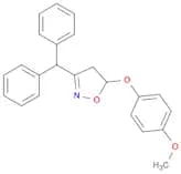 Isoxazole, 3-(diphenylmethyl)-4,5-dihydro-5-(4-methoxyphenoxy)-