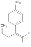 Benzene, 1-[1-(difluoromethylene)-3-butenyl]-4-methyl-