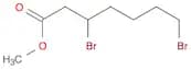Heptanoic acid, 3,7-dibromo-, methyl ester