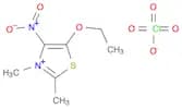 Thiazolium, 5-ethoxy-2,3-dimethyl-4-nitro-, perchlorate
