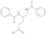 Pentanoic acid, 4,5-bis(benzoylamino)-