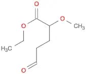 Pentanoic acid, 2-methoxy-5-oxo-, ethyl ester