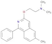 Ethanamine, N,N-dimethyl-2-[(6-methyl-1-phenyl-3-isoquinolinyl)oxy]-